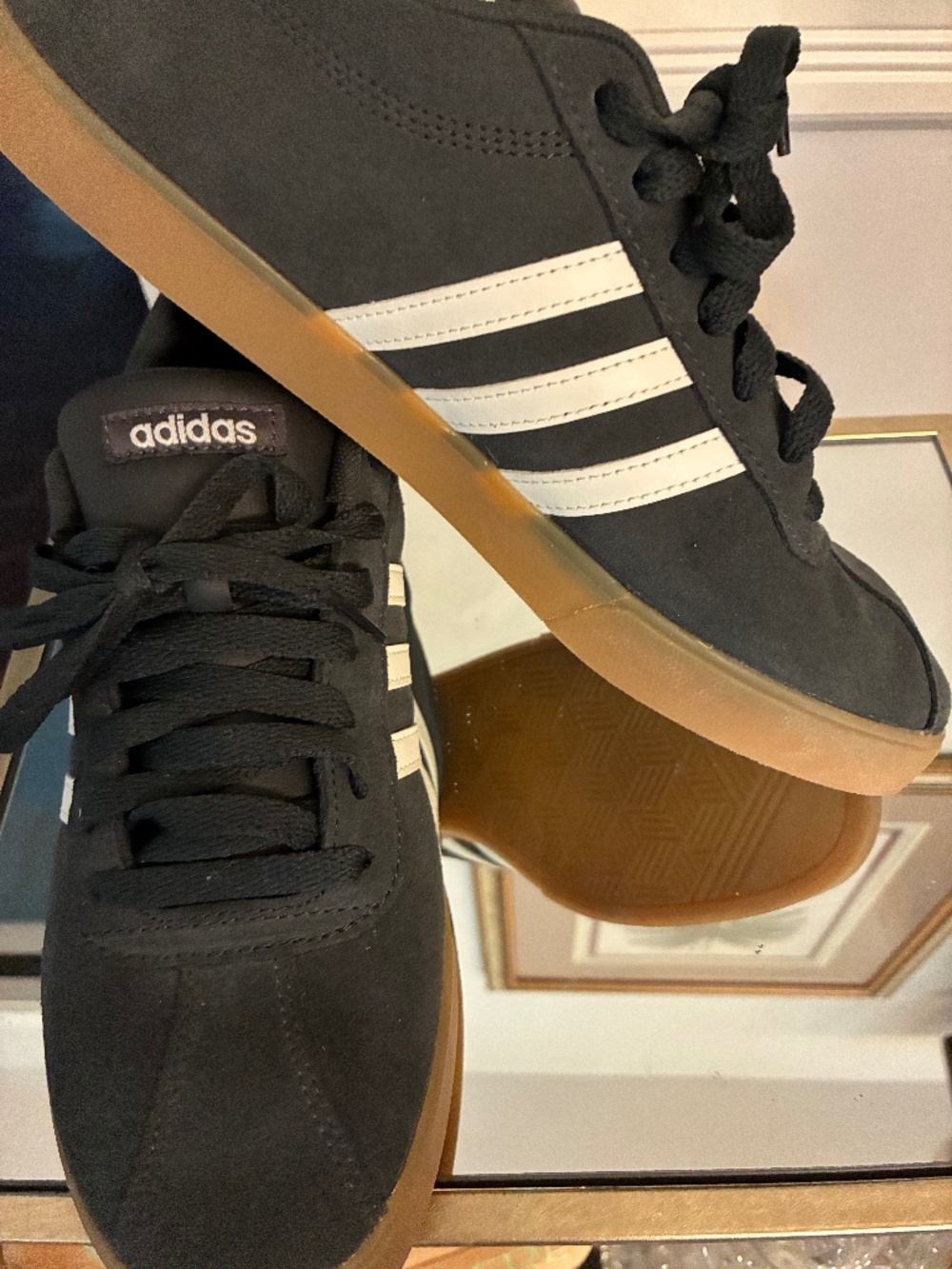 Adidas Suede Ortholite Float Sneakers 9.5